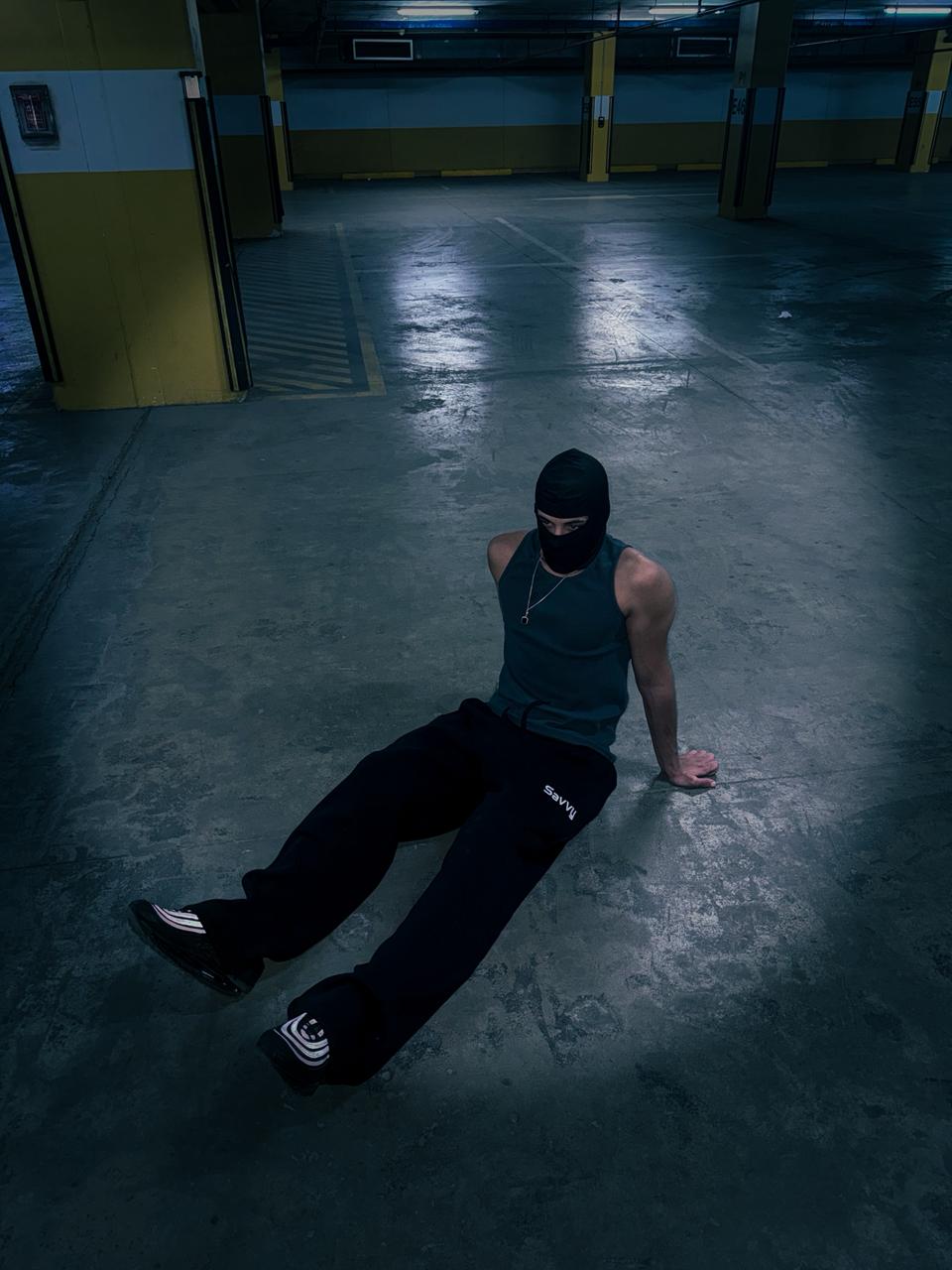 Black wide  leg sweatpants